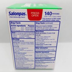 Miếng dán Salonpas hàng nhập khẩu Hisamitsu Salonpas 140 miếng 14 mieng dan salonpas giam dau hang nhap khau hitsamitsu salonpas 140 mieng knh
