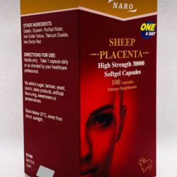 nhau thai cuu naro sheep placenta 38000mg 100 vien kna