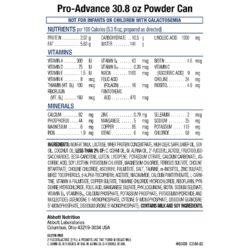 sua bot similac cho be tu 0 12 thang similac pro advance non gmo hmo 873g lon cao facts