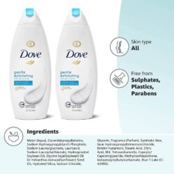 Sữa tắm dưỡng ẩm Dove Gentle Exfoliating Body Wash 650ml 9 sua tam duong dove gentle exfoliating body wash 650ml knb