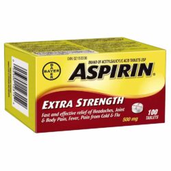 Viên uống giảm đau Bayer Aspirin Extra Strength 500mg 100 viên 5 Thuốc giảm đau Bayer Aspirin Extra Strength 500mg 100 viên