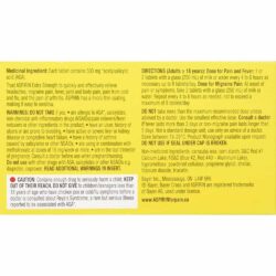 Viên uống giảm đau Bayer Aspirin Extra Strength 500mg 100 viên 6 Thuốc giảm đau Bayer Aspirin Extra Strength 500mg 100 viên