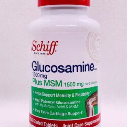 Viên uống bổ khớp Schiff Glucosamine 1500mg, MSM và Hyaluronic Acid 150 viên 6 thuoc ho tro dieu tri khop schiff glucosamine 1500mg msm hyaluronic acid 150 vien ka