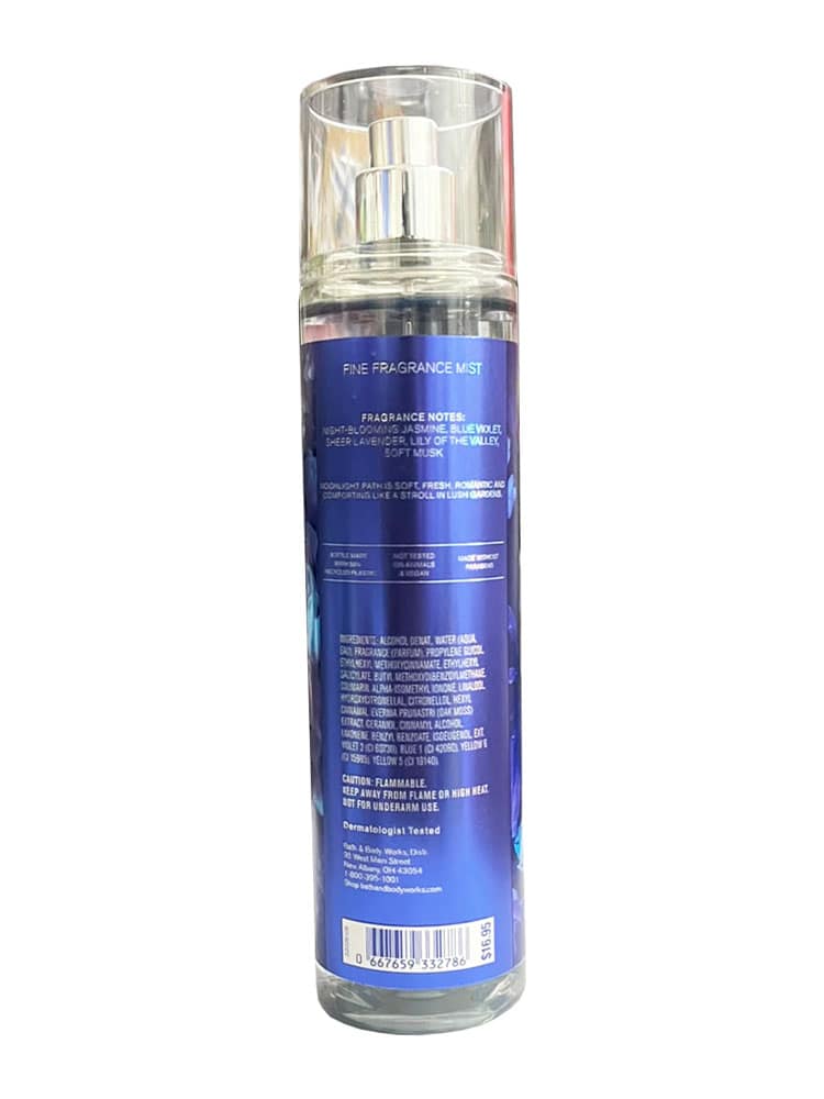 Xịt thơm Bath & Body Works Moon Light Path Fine Fragrance Mist 236ml - Ảnh 3
