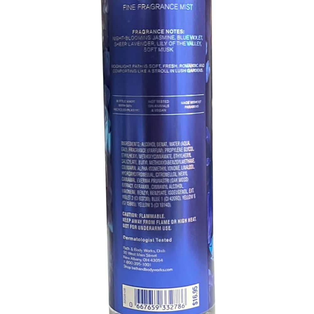 Xịt thơm Bath & Body Works Moon Light Path Fine Fragrance Mist 236ml - Ảnh 4
