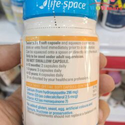 bo sung canxi va vitamin d cho tre tu life space childrens calcium d 60 vien 2