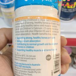 bo sung canxi va vitamin d cho tre tu life space childrens calcium d 60 vien 3