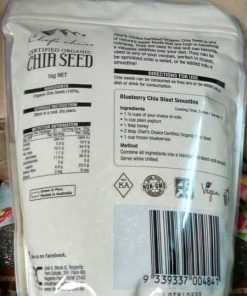 Hạt chia Seed Chefs Choice Certified Organic 1kg