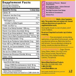 Kẹo bổ sung Vitamin cho phụ nữ Nature Made Multi For Her Plus Omega-3 Adult 150 Gummies 7 keo bo sung vitamin cho phu nu nature made multi for her plus omega 3 adult 150 gummies knwa