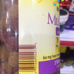 Kẹo bổ sung Vitamin cho phụ nữ Nature Made Multi For Her Plus Omega-3 Adult 150 Gummies 11 keo bo sung vitamin tong hop cho nu gioi nature made multi plus omega 3 adult gummies 90 vien 3