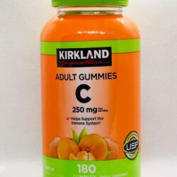 keo deo bo sung vitamin c cho nguoi lon kirkland signature adult gummies c 250mg 180 vien knc