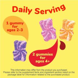 keo gau bo sung canxi cho tre em lil critter calcium d3 gummy bears 150 vien 81123 ke