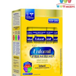 Sữa Enfamil gói tiện lợi Enfamil Premium Non-GMO Infant Fomula 17.6g x16 gói 5 sua-enfamil-goi-tien-loi-enfamil-premium-non-gmo-infant-fomula-17-6g-x16-goi
