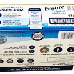 Sữa Ensure nước hương Vani Ensure Original Vanilla 237ml Thùng 30 chai 17 sua ensure nuoc huong vani ensure original 237ml thung 30 chai knl