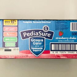 Sữa Pediasure nước hương dâu Pediasure Grow & Gain Strawberry Shake Thùng x24 chai 17 sua pediasure nuoc huong dau pediasure grow gain strawberry shake thung 24 chai knb