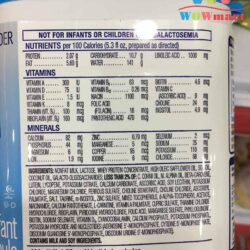 Sữa bột Similac cho trẻ từ 0-12 tháng tuổi Similac Advance Infant Formula 658g 7 sua similac cho be tu 0 12 thang similac advance non gmo optigro 658g 2
