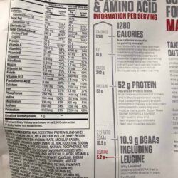 Sữa tăng cơ, tăng cân Dymatize Super Mass Gainer 5.44kg 7 sua tang co tang can super mass gainer 544kg 5007