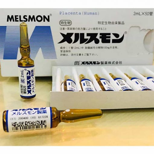Tế bào gốc nhau thai Nhật Bản Melsmon Placenta 2ml x50 ống