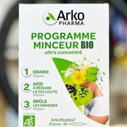 thai doc giam can 3 tac dung arkopharma programme detox triple action 30 ong minceur bio ka