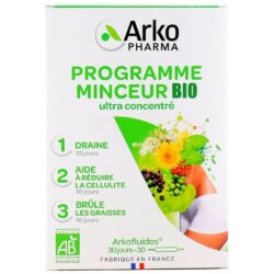 thai doc giam can 3 tac dung arkopharma programme detox triple action 30 ong minceur bio kc