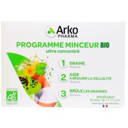 thai doc giam can 3 tac dung arkopharma programme detox triple action 30 ong minceur bio kd