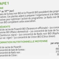 thai doc giam can 3 tac dung arkopharma programme detox triple action 30 ong minceur bio ki