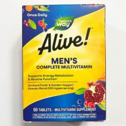 Bổ sung Vitamin tổng hợp cho nam giới Alive Men’s Complete Multivitamin 50 Tablets 10 vien uong bo sung vitamin tong hop cho nam gioi alive mens energy 50 vien 120424 ka