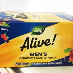 Bổ sung Vitamin tổng hợp cho nam giới Alive Men’s Complete Multivitamin 50 Tablets 14 vien uong bo sung vitamin tong hop cho nam gioi alive mens energy 50 vien 220724 kc