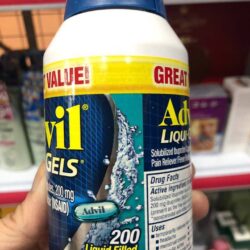 Viên giảm đau hạ sốt Advil Liqui-Gels 200mg 200 Liquid Capsules 6 1