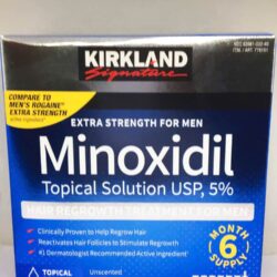 dung dich gel moc toc kirkland signature minoxidil 5 hair regrowth treatment 60ml hop 6 chai 031024 ka