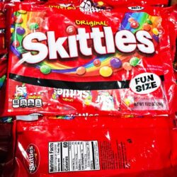 keo socola skittles fun size 304g 081025 kd