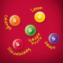 Kẹo trái cây Skittles Wild Berry Fun Size 304g 6 Kẹo socola Skittles Fun Size 304g