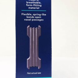 Miếng dán thông mũi, chống ngáy Breathe Right Extra Clear Transparent 44 miếng (Xanh lơ) 14 mieng dan mui chong gay ngay khi ngu breathe right 44 mieng 120124 kd