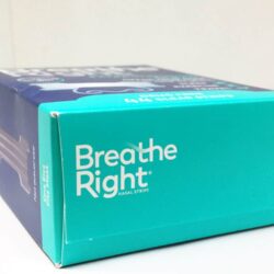 Miếng dán thông mũi, chống ngáy Breathe Right Extra Clear Transparent 44 miếng (Xanh lơ) 16 mieng dan mui chong gay ngay khi ngu breathe right 44 mieng 120124 kf