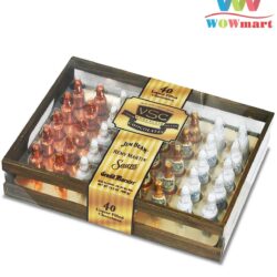 Socola hộp gỗ sang trọng VSC Liquor Chocolates Cremes 40 chai 5 socola-ruou-vsc-liquor-chocolates-cremes-40-chai-2