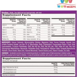 Viên bổ cho bà bầu One A Day Prenatal DHA/EPA + Multivitamin 30 viên x2 5 thuocc82c bocc82cc89 cho ba bacc82u one a day prenatal dhaepa multivitamin 60 viecc82n facts