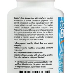 Viên uống chống Oxy hóa Doctor's Best Astaxanthin 6mg 90 viên 4 thuocc82c chocc82ng oxy hoa doctors best astaxanthin 6mg 90 viecc82n 3