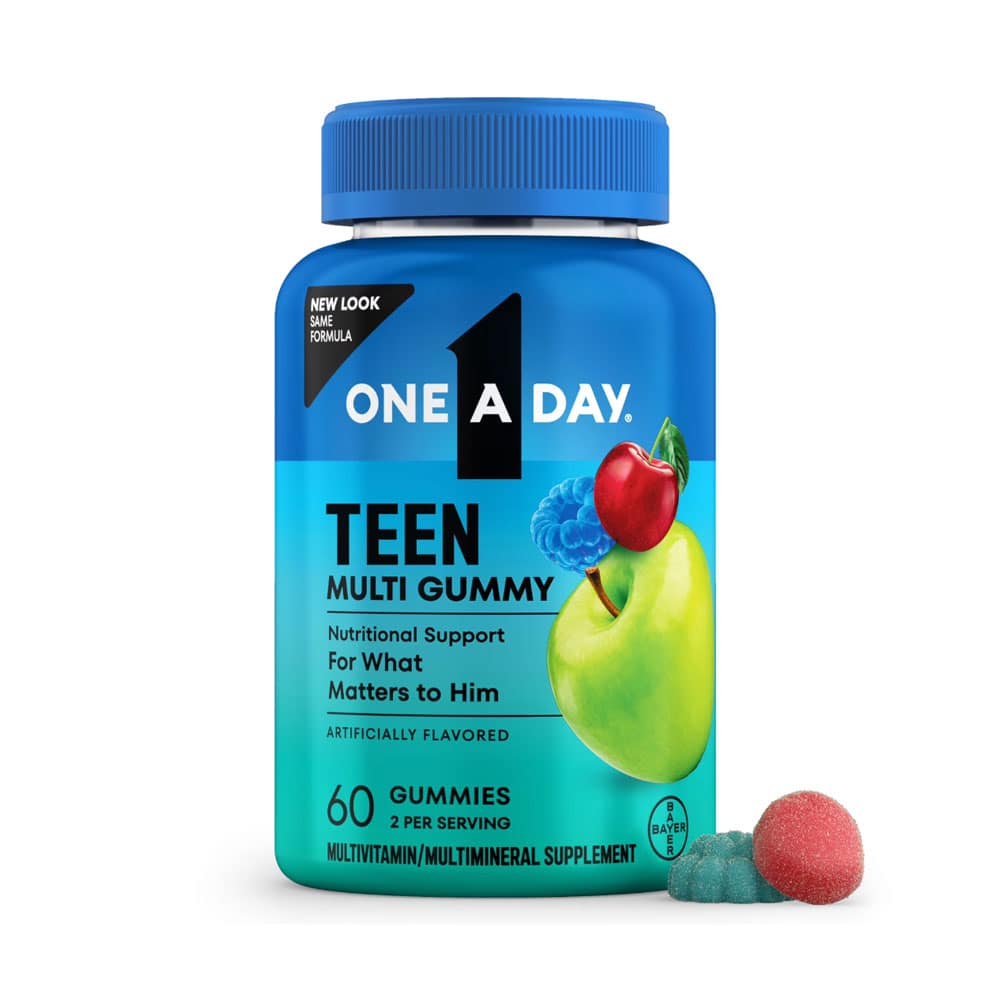 Vitamin One A Day cho teen nam One A Day Teen Multi Gummy for Him 60 Gummies