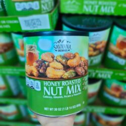 Hạt hỗn hợp tẩm mật ong Savanna Gourmet Honey Roasted Nut Mix 850g 4 hat hon hop tam mat ong savanna gourmet honey roasted nut mix 850g knwa