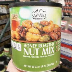 Hạt hỗn hợp tẩm mật ong Savanna Gourmet Honey Roasted Nut Mix 850g 5 hat hon hop tam mat ong savanna gourmet honey roasted nut mix 850g knwb