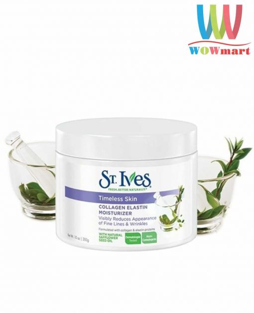 Kem dưỡng ẩm St.Ives Timeless Skin Collagen 283g
