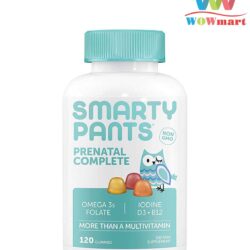 Kẹo bổ Multivitamin toàn diện dành cho bà bầu Smarty Pants Prenatal Complete 180 Gummies 6 keo-bo-multivitamin-toan-dien-danh-cho-ba-bau-smarty-pants-prenatal-complete-120-gummies