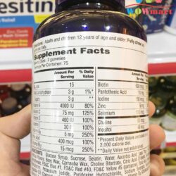 keo deo da vitamin danh cho nam one day mens vitacraves gummies 150 vien 2