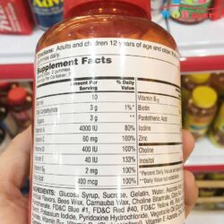 keo deo da vitamin danh cho nguoi lon one day adult vitacraves gummies 150 vien 2