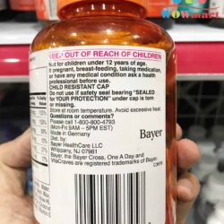 Kẹo dẻo đa Vitamin dành cho nữ One a Day Women Vitacraves 150 Gummies 6 keo deo da vitamin danh cho nu one day women vitacraves gummies 150 vien 2