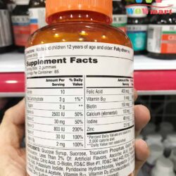 Kẹo dẻo đa Vitamin dành cho nữ One a Day Women Vitacraves 150 Gummies 7 keo deo da vitamin danh cho nu one day women vitacraves gummies 150 vien 3