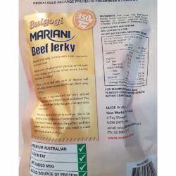 Khô bò Úc vị BBQ Hàn Quốc Bulgogi Mariani Beef Jerky Gói 350g 6 Kho bo Uc vi BBQ Han Quoc Bulgogi Mariani Beef Jerky Goi 350g