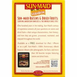 Nho khô hộp vàng Sun-Maid Golden Raisins 425g