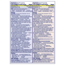 Viên uống giảm ho và cảm cúm Vicks DayQuil & NyQuil Cold & Flu Relief 72 Liquicaps 7 thuoc tri ho va cam cum vicks dayquil nyquil severe 72 vien originalknd