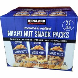 Bánh Snack rang muối Kirkland Signature Mixed Nuts Snack Packs 953g của Mỹ 5 Bánh Snack rang muối Kirkland Signature Mixed Nuts Snack Packs 953g của Mỹ